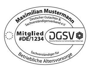 DGSV Gutachterstempel